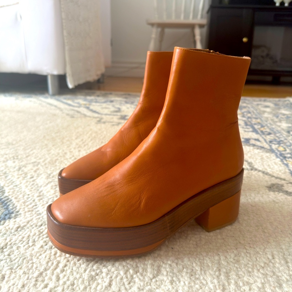 MIISTA leather ankle boots